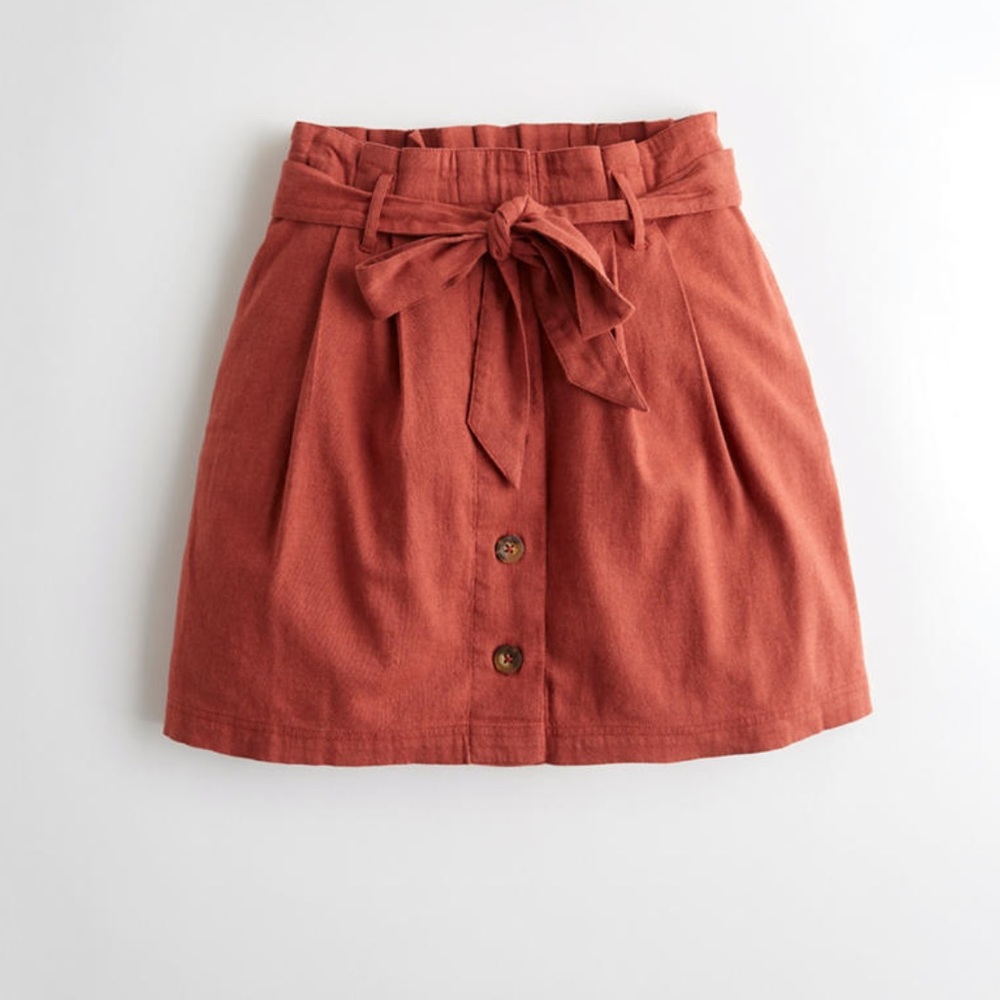 NWT Hollister High Rise Paper Bag Skirt